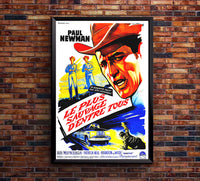 Hud 1963 - Paul Newman - France - Classic Movie Poster