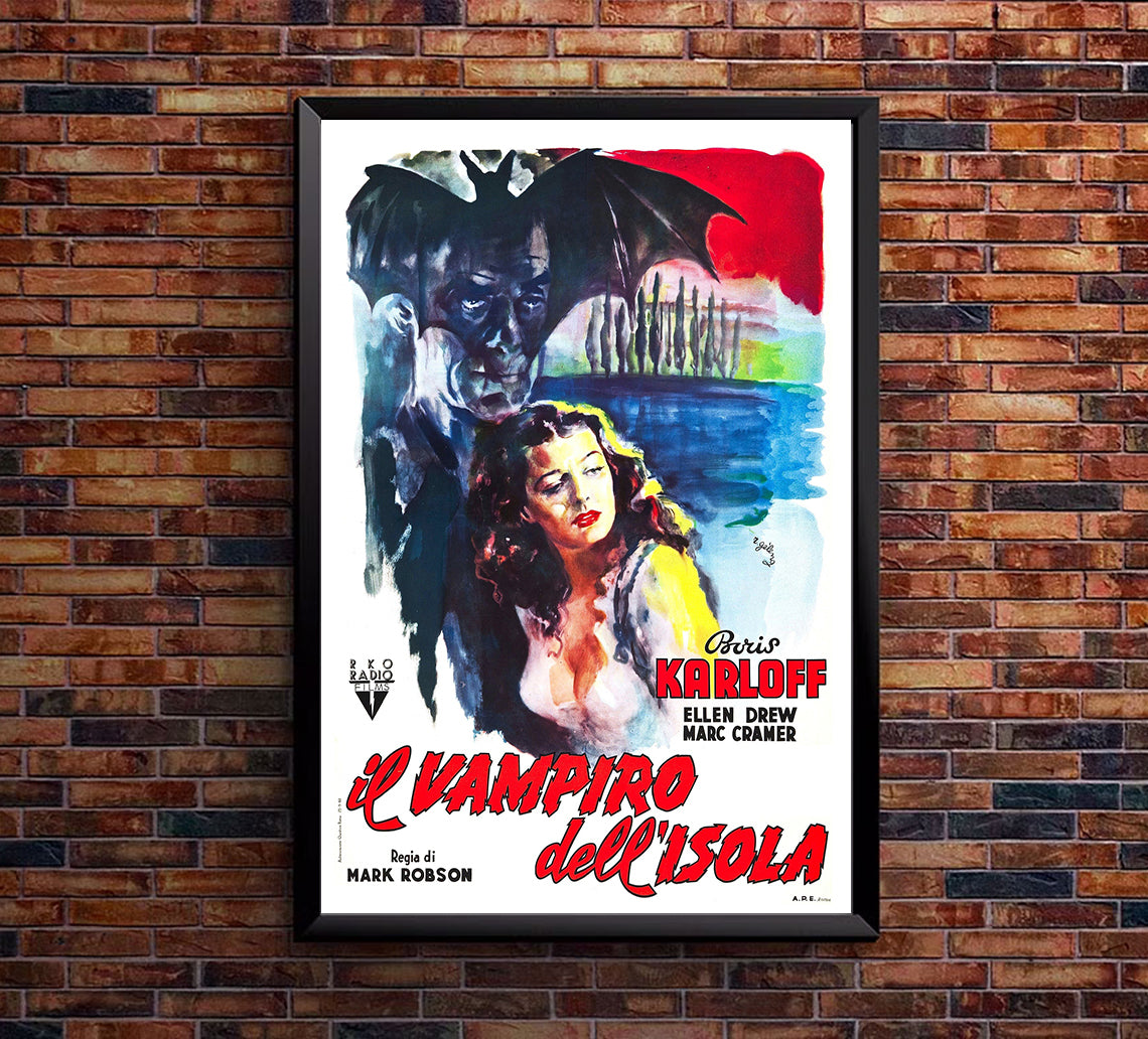 Isle of the Dead 1945 - Italy - v1 - Classic Movie Poster