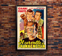 Bud Abbott Lou Costello Meet Frankenstein 1948 - Italy - v1 - Classic Movie Poster