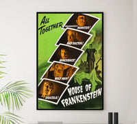 House of Frankenstein 1945 - US - v1 - Classic Movie Poster