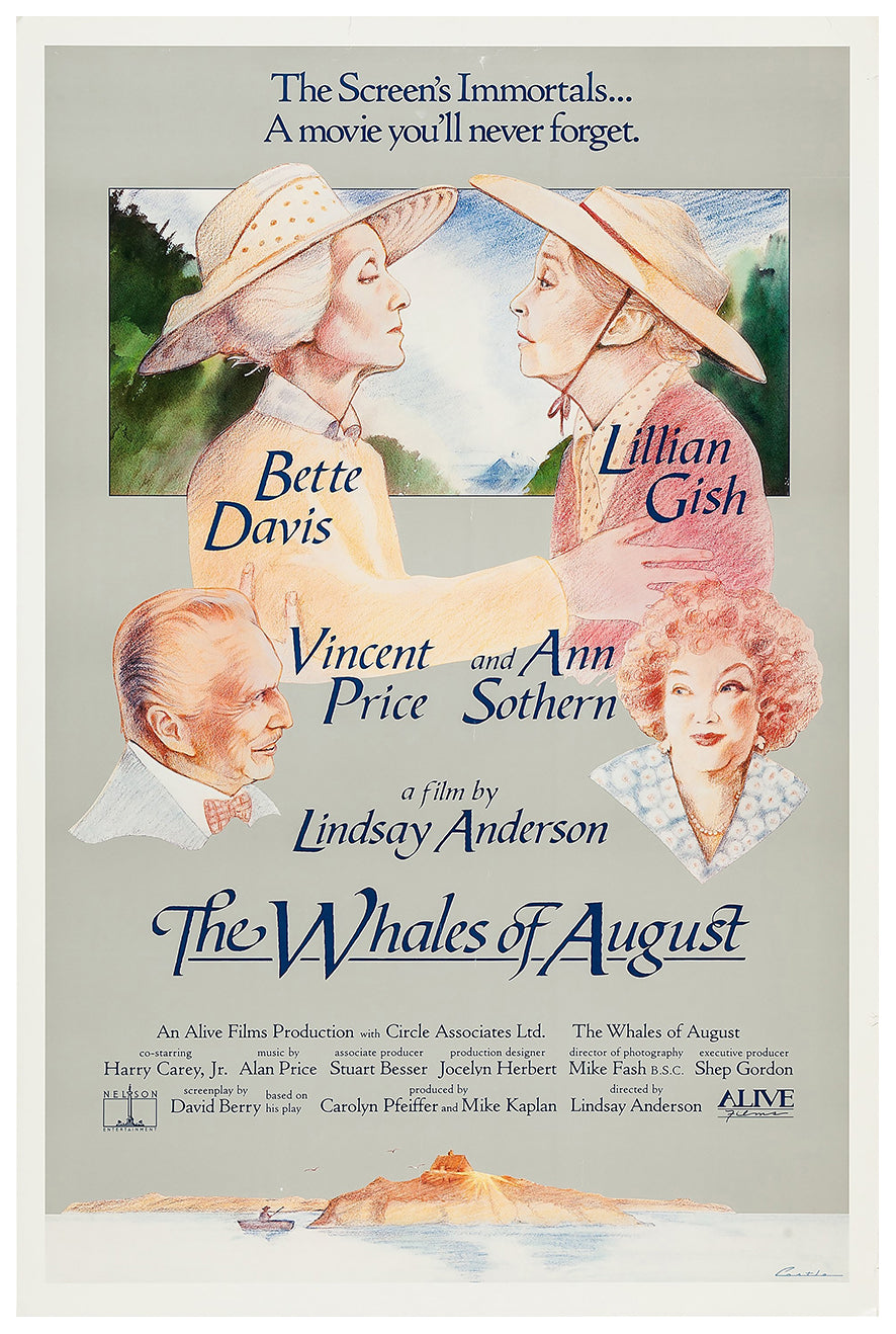 The Whales of August 1987 - US - v1 - Classic Movie Poster