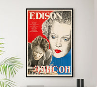 Edison, the Man 1940 - Russia - v1 - Classic Movie Poster