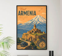 Armenia - Tourism - v1 - Vintage Travel Poster
