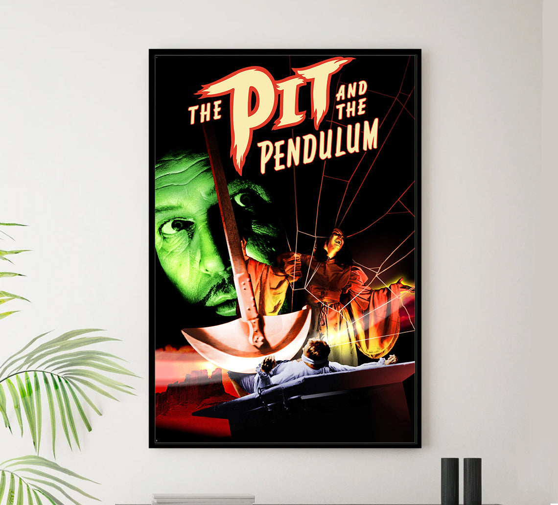 Pit and the Pendulum 1961 - US - v2 - Classic Movie Poster