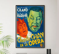 Charlie Chan at the Opera 1936 - Spain - v1 - Classic Movie Poster