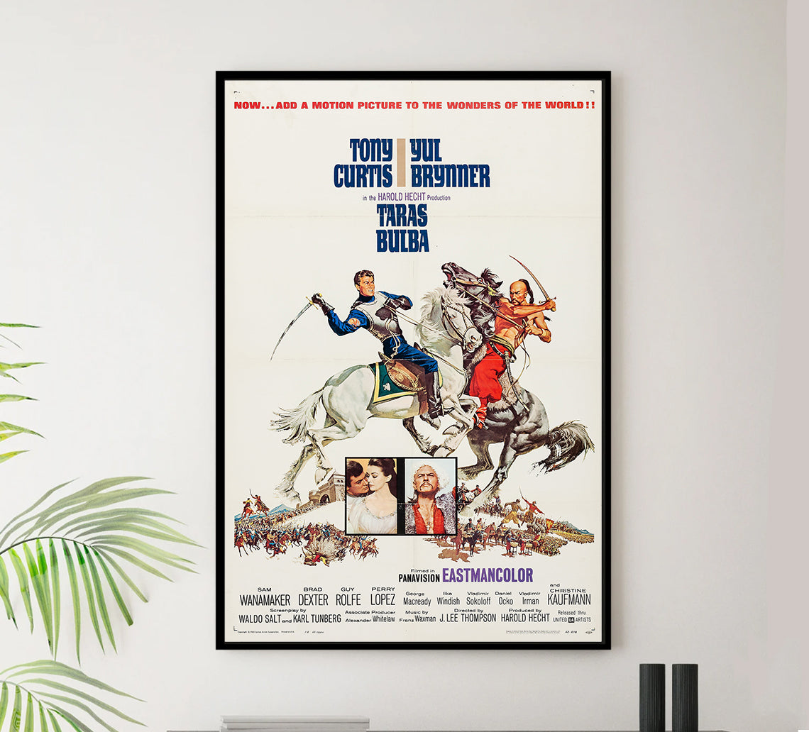 Taras Bulba 1962 - US - v1 - Classsic Movie Poster