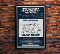 Slap Shot 1977 - Paul Newman - US (2) - Classic Movie Poster