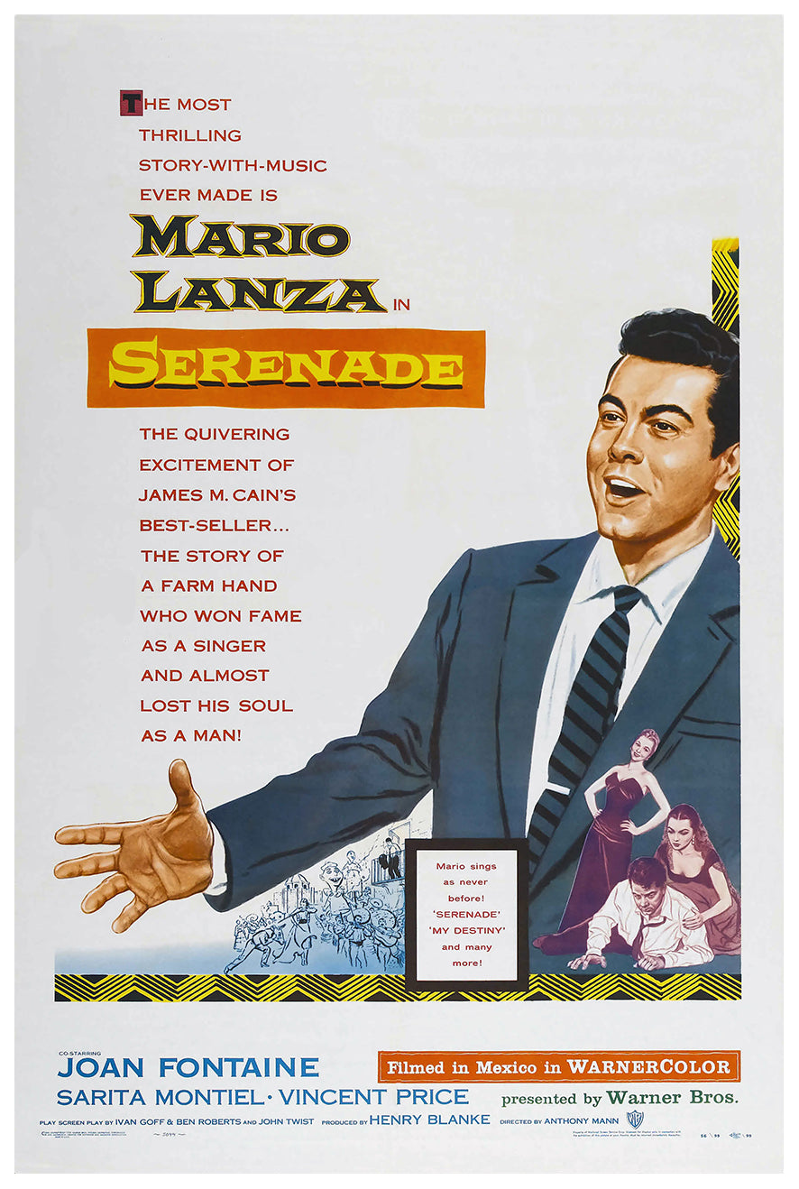 Serenade 1956 - US - v1 - Classic Movie Poster