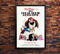The Great Mouse Detective 1986 - US - v2 - Classic Movie Poster