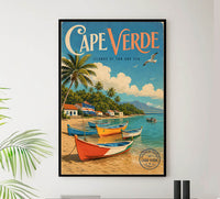 Cape Verde - Tourism - v1 - Vintage Travel Poster