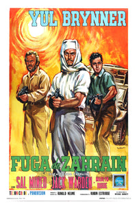 Escape from Zahrain 1962 - Italy - v2 - Classsic Movie Poster