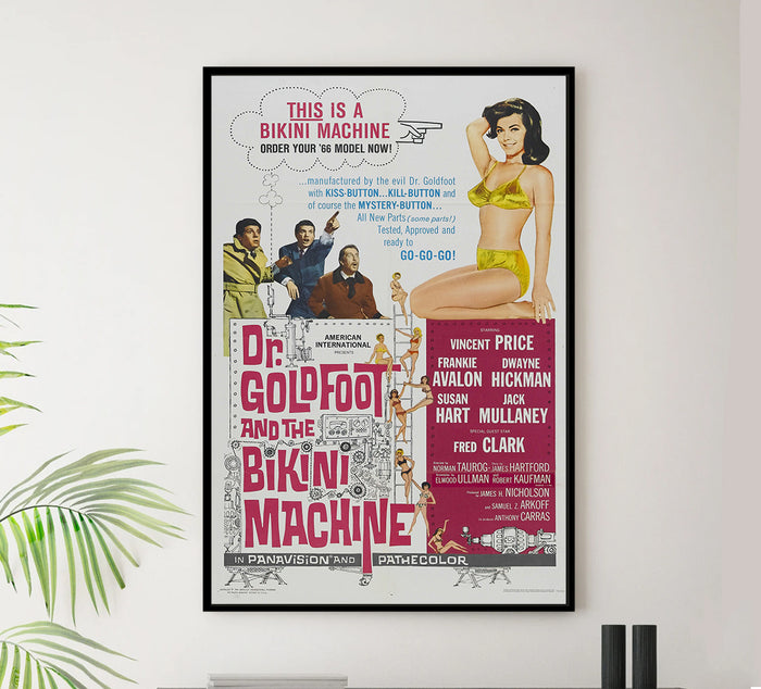 Dr. Goldfoot and the Bikini Machine 1965 - US - v1 - Classic Movie Poster