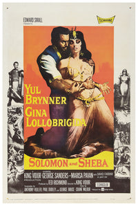 Solomon and Sheba 1959 - US - v1 - Classsic Movie Poster
