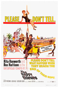 The Happy Thieves 1961 - Rita Hayworth - US - Classic Movie Poster