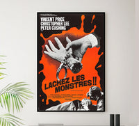 Scream and Scream Again 1970 - France - v1 - Classic Movie Poster