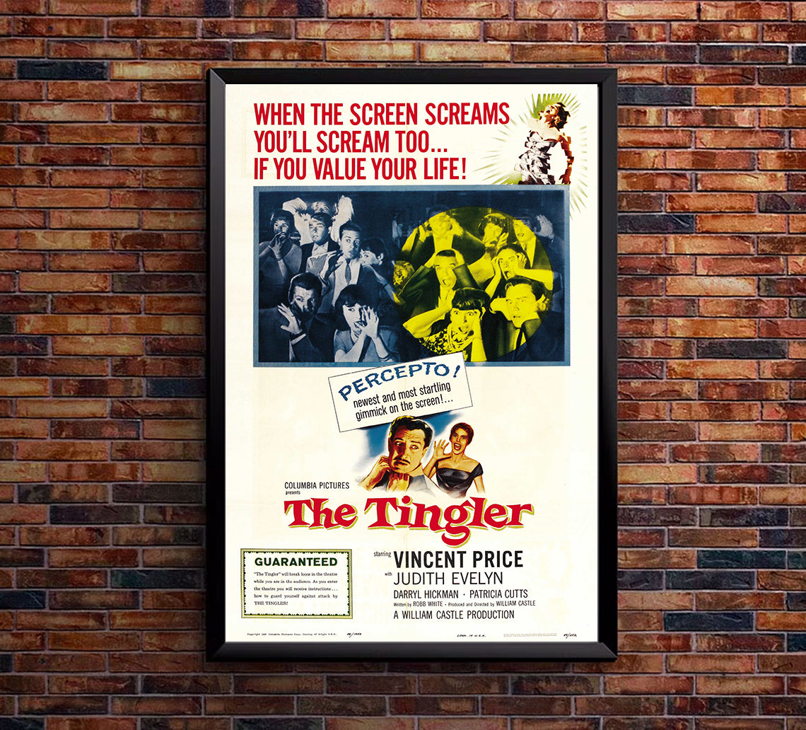 The Tingler 1959 - US - v1 - Classic Movie Poster