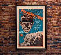Frankenstein 1931 - Uruguay - v1 - Classic Movie Poster