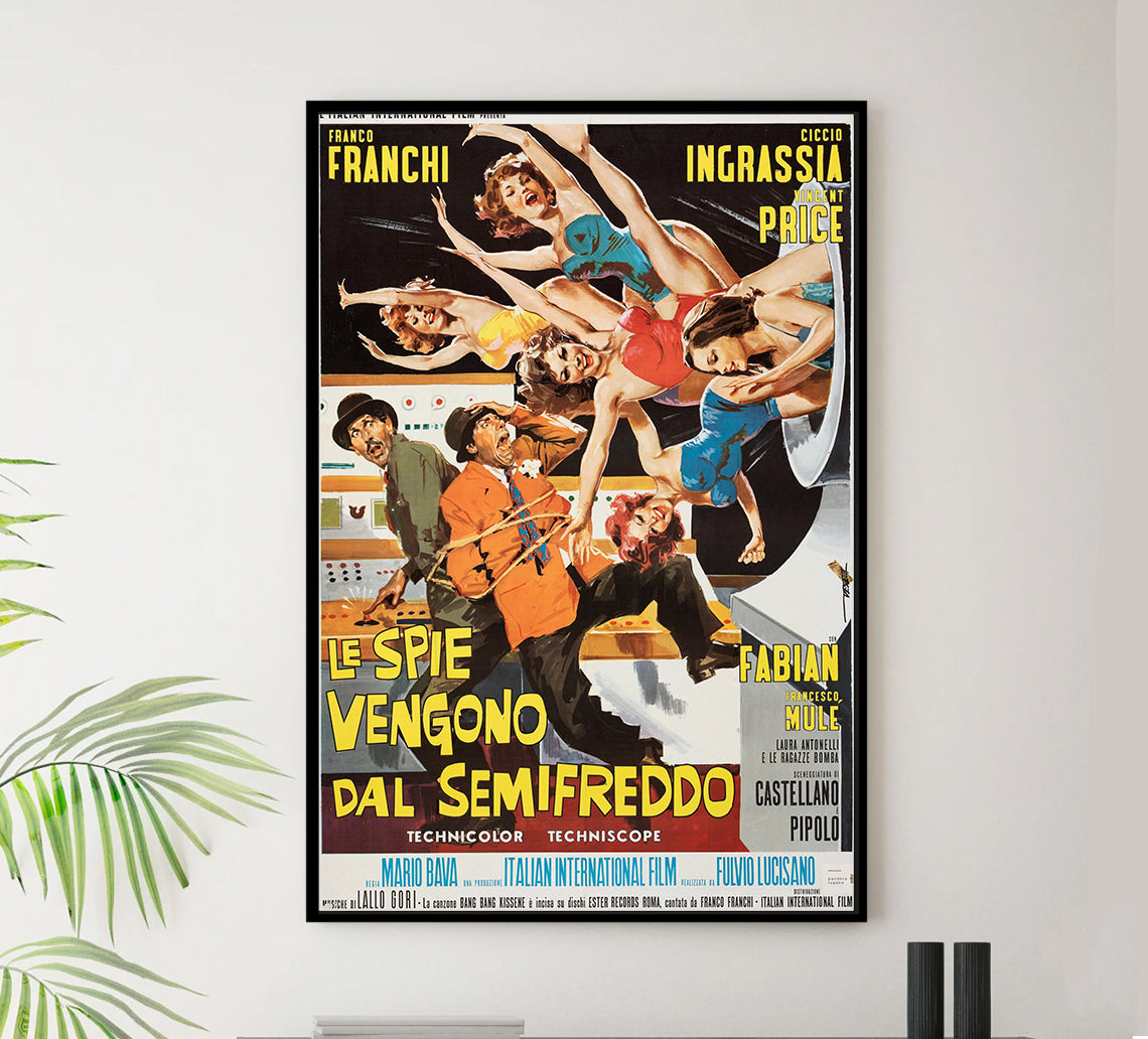 Dr Goldfoot and the Girl Bombs 1966 - Italy - v1 - Classic Movie Poster