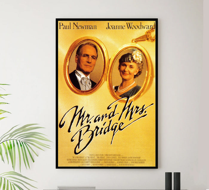 Mr. & Mrs. Bridge 1990 - Paul Newman - Germany - Classic Movie Poster