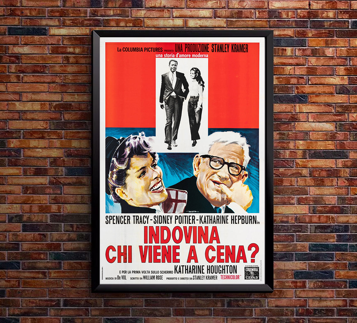 Guess Who's Coming to Dinner 1967 - Italy - v1 - Classic Movie Poster