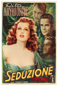 The Lady in Question 1940 - Rita Hayworth - Italy - Classic Movie Poster