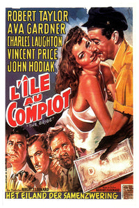 The Bribe 1949 - Belgium - v1 - Classic Movie Poster