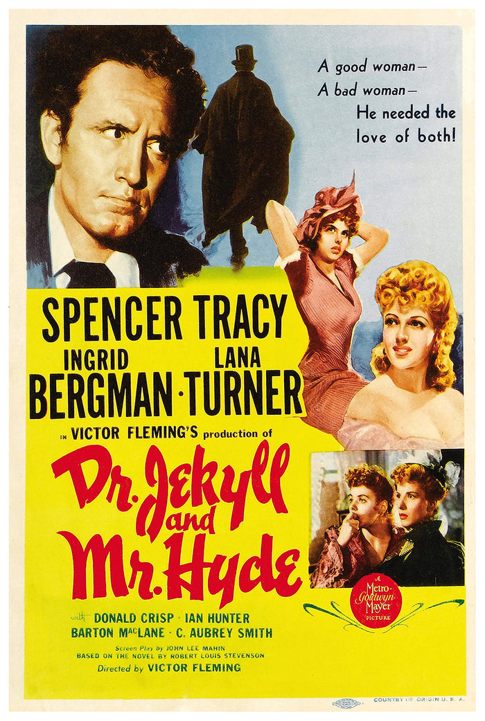 Dr. Jekyll and Mr. Hyde 1941 - US - v5 - Classic Movie Poster
