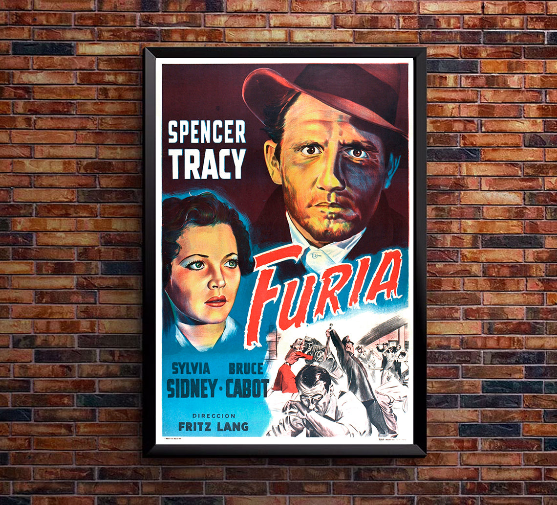 Fury 1936 - Argentina - v1 - Classic Movie Poster