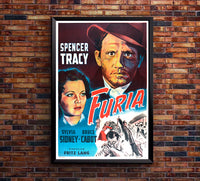 Fury 1936 - Argentina - v1 - Classic Movie Poster