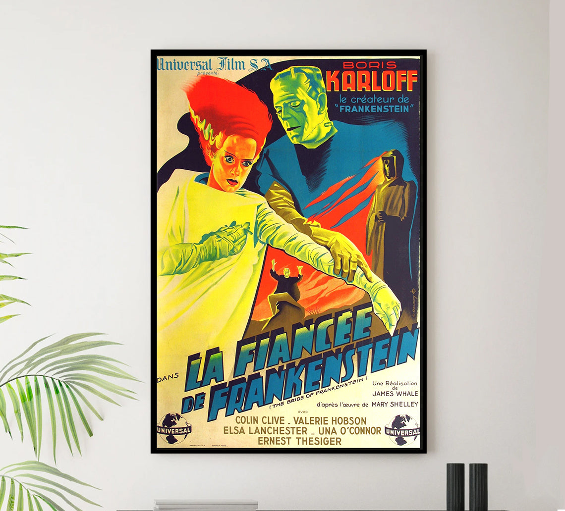 Bride of Frankenstein 1935 - France - v1 - Classic Movie Poster