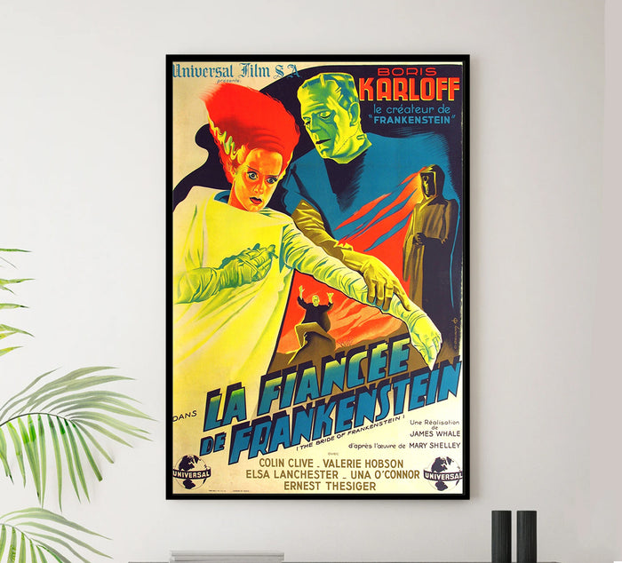 Bride of Frankenstein 1935 - France - v1 - Classic Movie Poster