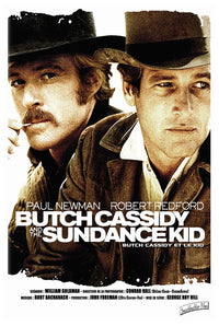Butch Cassidy and the Sundance Kid 1969 - Paul Newman - France (2) - Classic Movie Poster