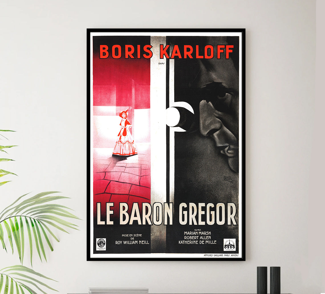 The Black Room 1935 - France - v1 - Classic Movie Poster