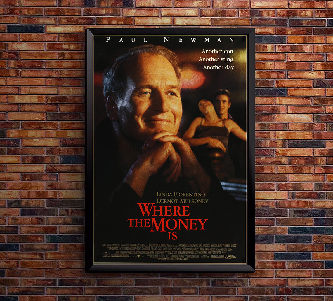Where the Money Is 2000 - Paul Newman - US - Classic Movie Poster