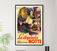 The Long Night 1947 - Italy - v1 - Classic Movie Poster