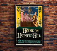 House on Haunted Hill 1959 - US - v4 - Classic Movie Poster