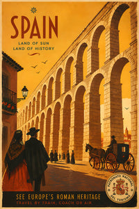Spain - Tourism - v1 - Vintage Travel Poster