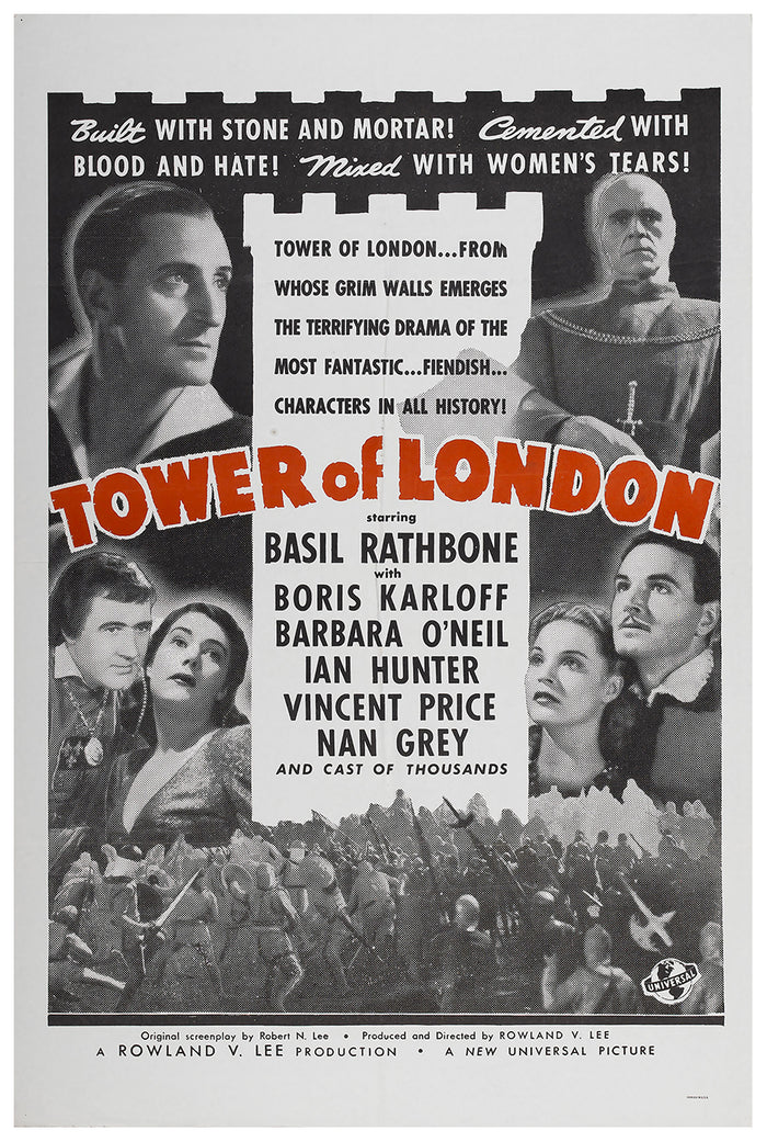 Tower of London 1939 - US - v5 - Classic Movie Poster