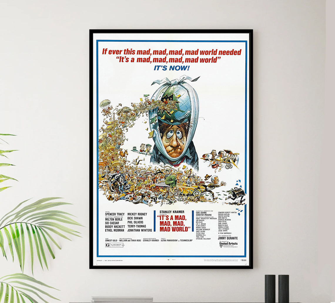 It's a Mad Mad Mad Mad World 1963 - US - v5 - Classic Movie Poster