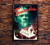 Frankenstein 1931 - Germany - v1 - Classic Movie Poster