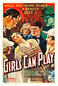 Girls Can Play 1937 - Rita Hayworth - US - Classic Movie Poster