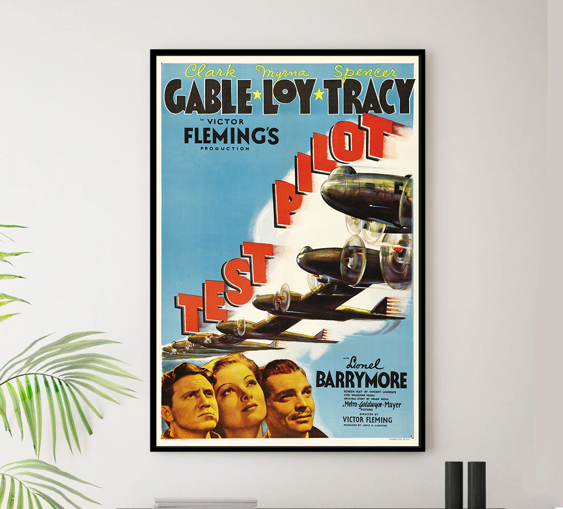 Test Pilot 1938 - US - v1 - Classic Movie Poster
