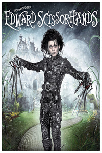 Edward Scissorhands 1990 - US - v10 - Classic Movie Poster