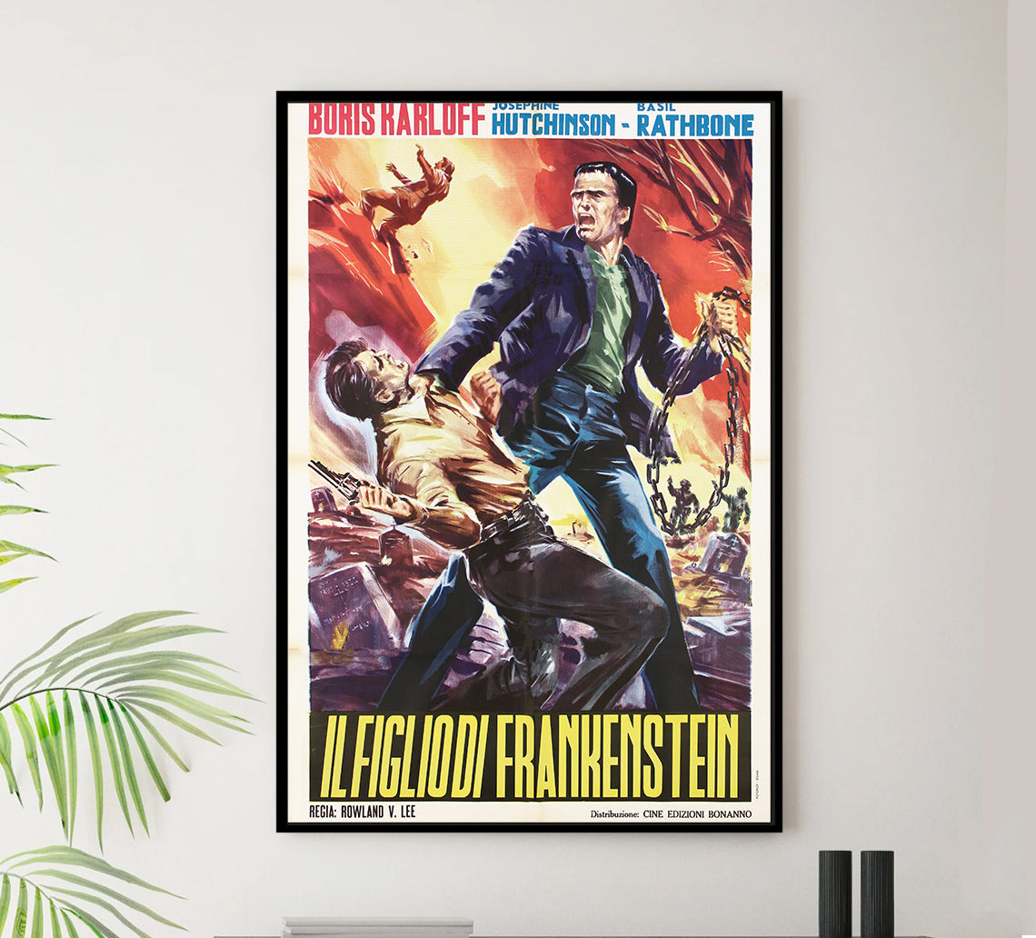 Son of Frankenstein 1939 - Italy - v1 - Classic Movie Poster