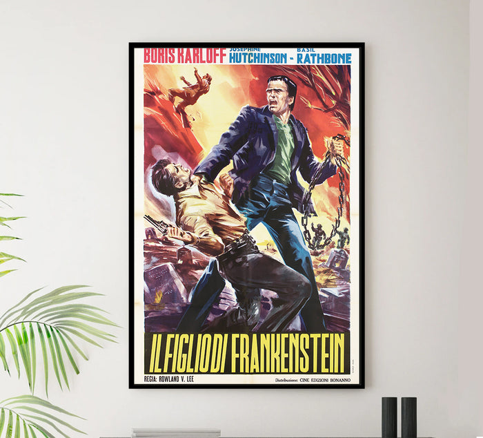 Son of Frankenstein 1939 - Italy - v1 - Classic Movie Poster