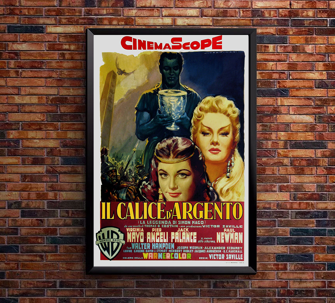The Silver Chalice 1954 - Paul Newman - Italy (2) - Classic Movie Poster