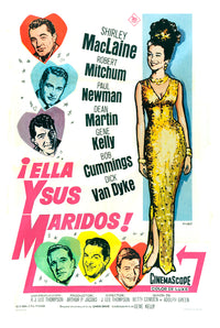 What a Way to Go! 1964 - Paul Newman - Spain - Classic Movie Poster