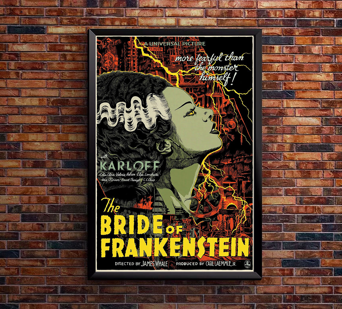 Bride of Frankenstein 1935 - US - v27 - Classic Movie Poster