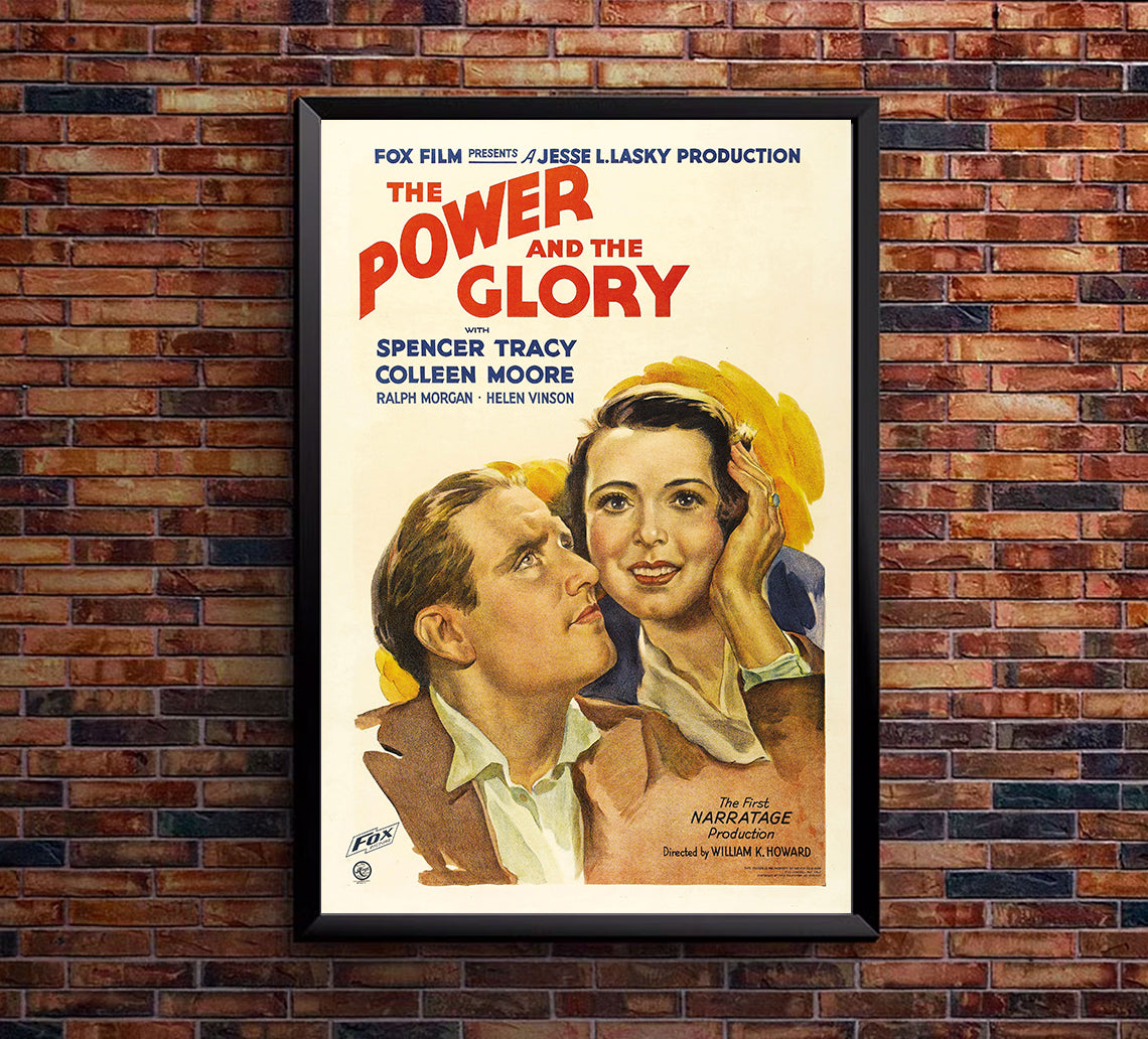 The Power and the Glory 1933 - US - v1 - Classic Movie Poster