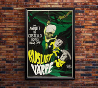 Abbott and Costello Meet the Killer 1949 - Sweden - v1 - Classic Movie Poster